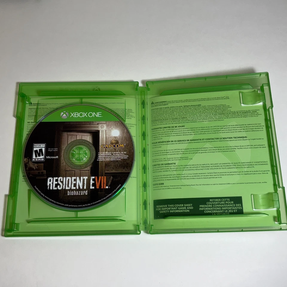 Resident Evil 7: Biohazard (Microsoft Xbox One, 2017) (Tested) - Image 2 of 3