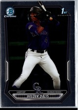 2026 Bowman Baseball Wilder Dalis Chrome Prospects 1st Bowman #BCP-150