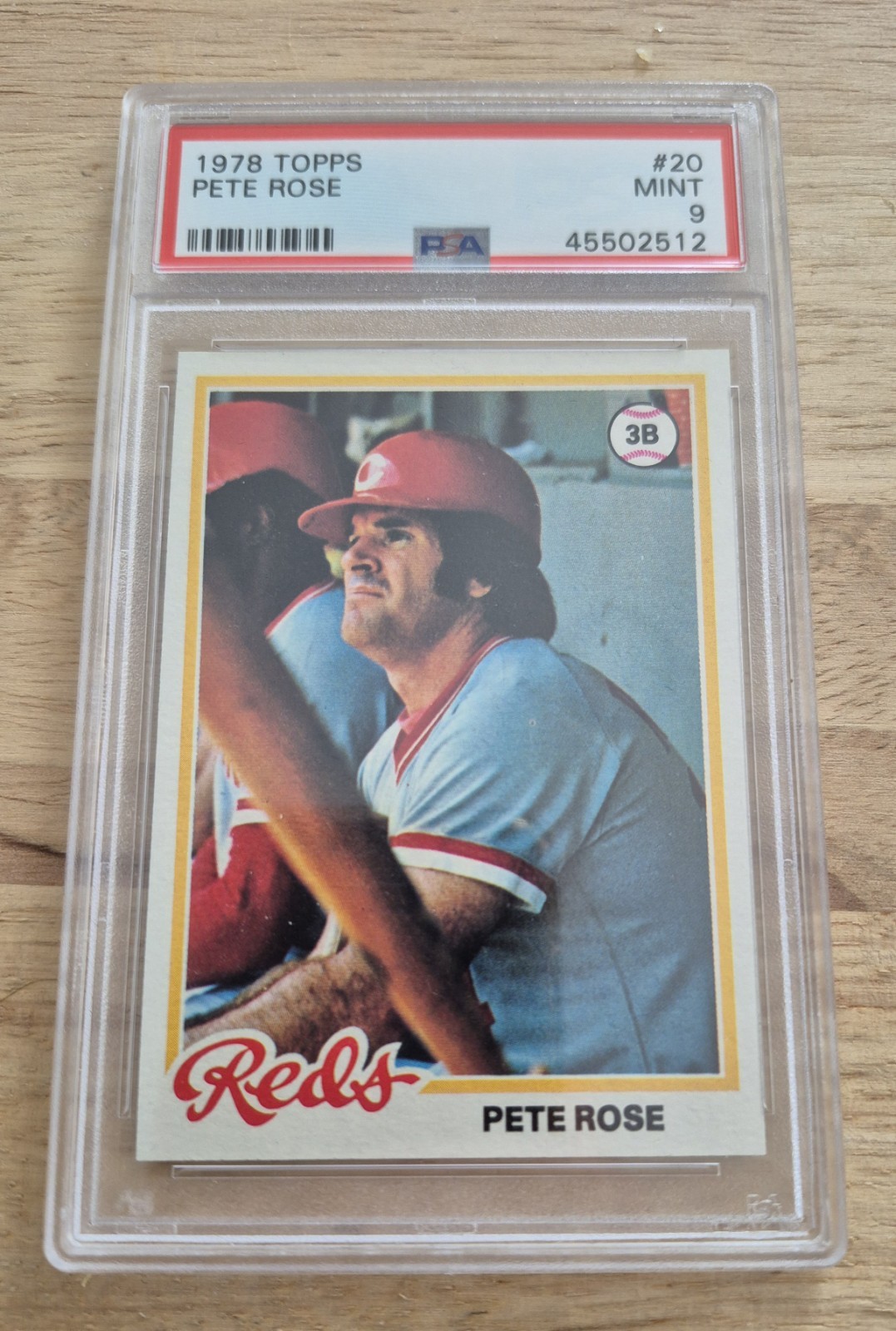 1978 Topps - Pete Rose #20 PSA Mint 9