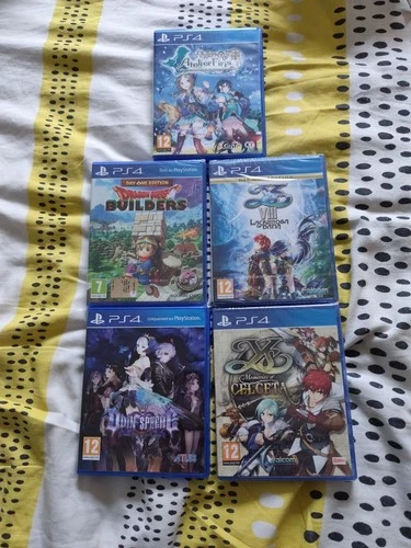 Lot PS4 5 RPG