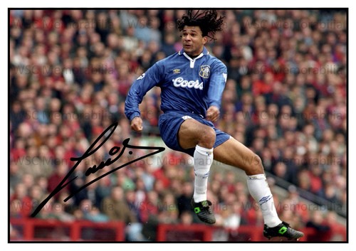 12481. Ruud Gullit Signed Pictures (A4 Prints) Holland Chelsea AC Milan etc.