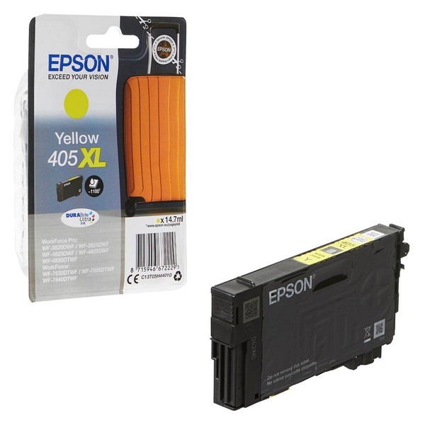 Original Druckerpatrone Epson 405XL Gelb T05H4 Koffer 1100 Seiten 14,7 Ml Yellow-image