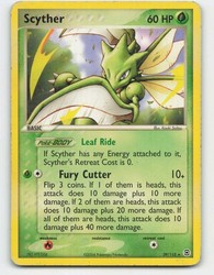 Scyther 29/112 Rare EX FireRed & LeafGreen