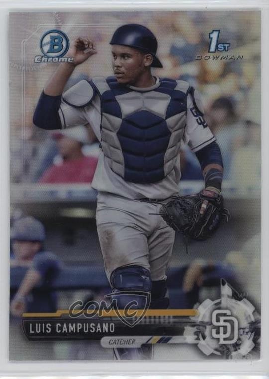 2017 Bowman Draft Chrome Refractor Luis Campusano #BDC-46 12g7