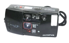 Olympus Infinity Twin Lens 35mm 70mm Film Camera WeatherProof -BATTERY TESTED