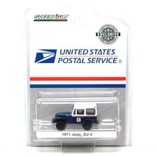 Greenlight 1971 Jeep DJ-5 USPS Blue 1:64 Diecast Hobby Exclusive