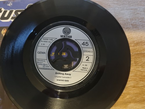 Status Quo – Mystery Song 1976 Vertigo 6059 146 German Pressing 7” - Picture 5 of 6
