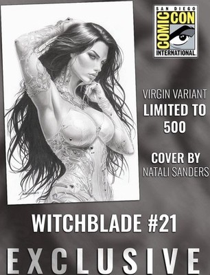 SDCC 2026 Witchblade #21 Virgin Variant LIMITED 500 KRS Natali Sanders PRESALE