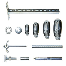 Hammerkopfschraube Schnellbefestiger Rohrschelle Schienenkonsole Stockschraube