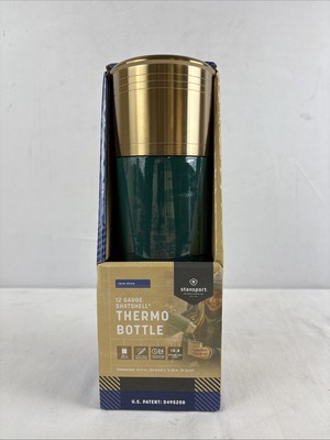 Stansport 12 Gauge Shotshell 25 Oz Stainless Steel Thermos Bottle NEW In Box