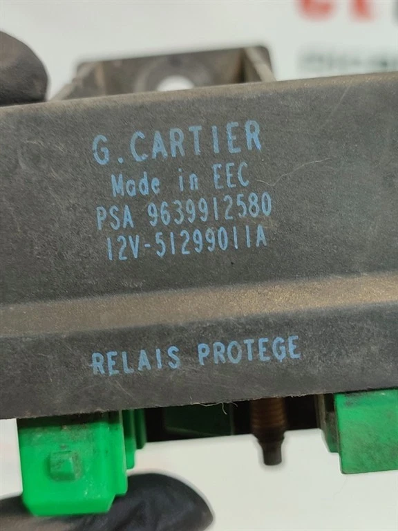 CENTRALINA CANDELETTE PER FIAT Ulysse 3° Serie 9639912580 4HW diesel 2179 (02> - Immagine 2 di 4