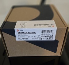 Poly Voyager 4320 UC Wireless Headset with charge stand Black USB C Bluetooth