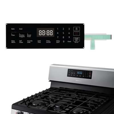 #ad Range Membrane Switch Touchpad for Samsung NX58R4311SS NX58R4311SG NX58R4311SG $42.97