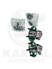 For Toyota Yaris 2005-2015 Rear Suspension Hub Wheel Bearings Pair ABS Sensor