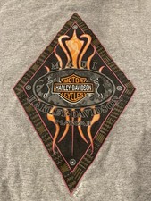 Harley Davidson Double Sided Maui Hawaii Graphic T-Shirt Size XL Made In USA