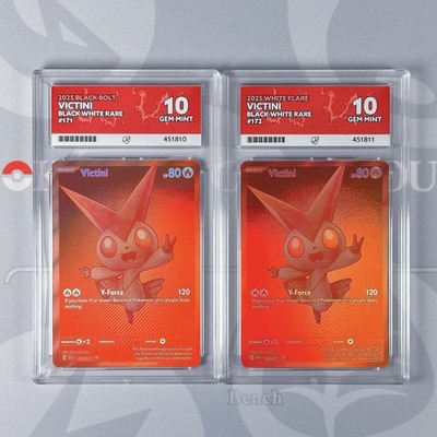 Pokemon Victini BWR 071/086, 072/086 2035 Black Bolt White Flare SEQ