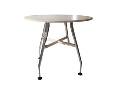 Vitra Stehtisch Ad hoc Platte Melamin Soft Light Weiß