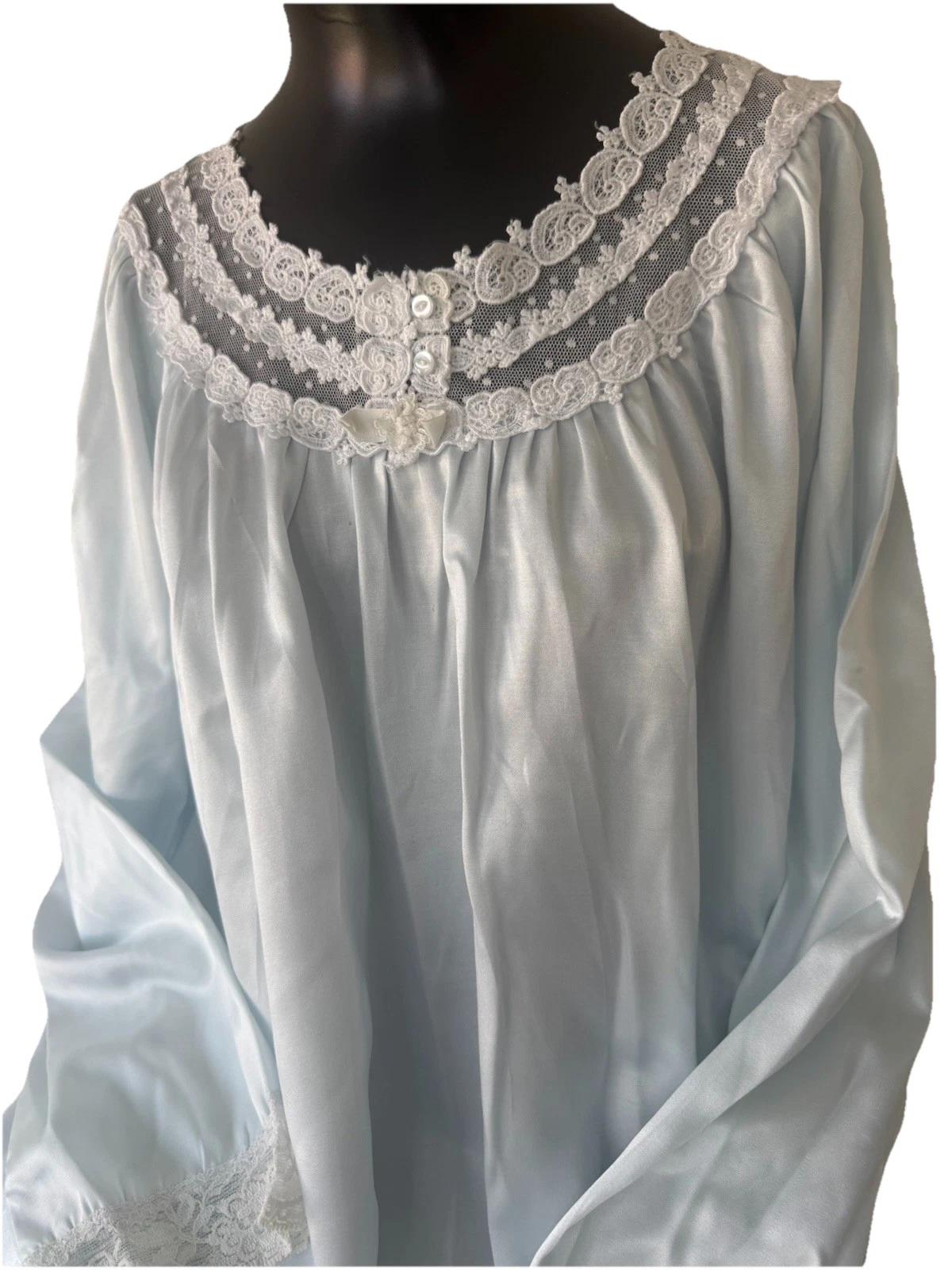 camicia da notte christian dior lingerie vintage taglia med