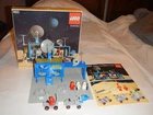 Legoland Space Command Center 493 flat plate with box instructions 99% complete