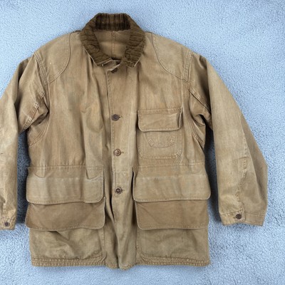 Vtg True Value 1940s Hunting Fishing Outdoors Jacket Chore Coat