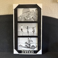 Picture Fram Tempered Glass for three 4x6 Collage Frame NWT