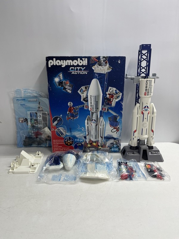 Playmobil Mission Space 6195 Sealed Packs And Original Box Used