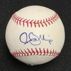 ROCCO BALDELLI Signed Official Baseball-TWINS-TAMPA BAY RAYS-JSA