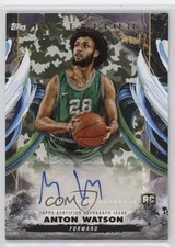 2024-25 Topps Inception Rookie Auto Camo 9/10 Anton Watson #RA-AW Auto a8r