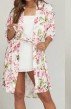 Show Me Your Mumu Floral Brie Robe Garden of Blooms Belt Size OS