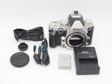 Nikon Df 16.2MP DSLR Camera Body Silver w/ 402 shots 276061