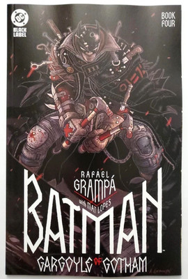 Batman Gargoyle Of Gotham Book Four #4 1st Print A DC Comics Black Label Grampa