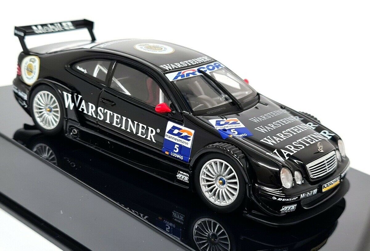 Autoart 1/43 Mercedes Benz CLK DTM 2000 Klaus Ludwig #5 Diecast Model Race Car