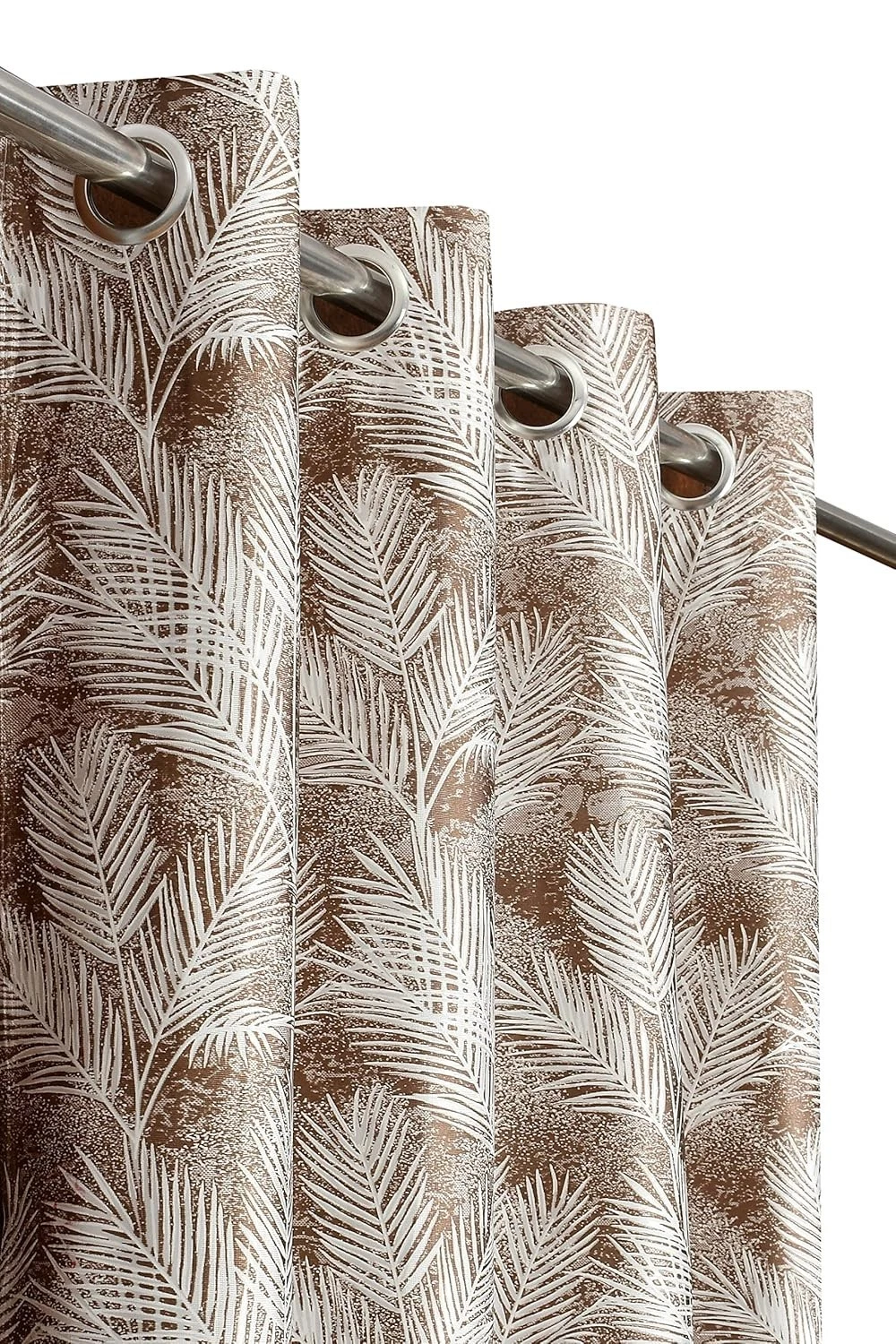 New Polyester Curtain Set Long Door 9 Feet Pack of 2