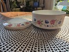Floral Ceramic Casserole Trinket Dish w/ Lid  Dishwasher/Microwave/Oven Safe — photo 3