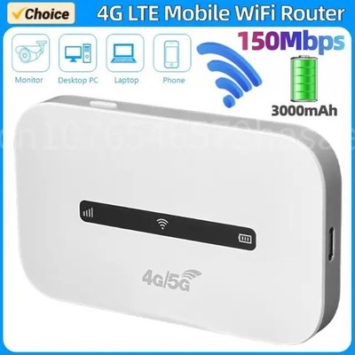 ENTSPERRT Mobile Wifi 5g-LTE SMART WIFI BOX Tragbares Modem Mifi Hotspot 150 Mbps