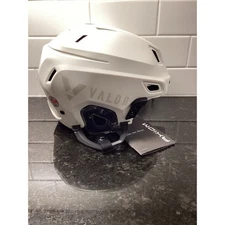 NWT Valor Axiom Hockey Helmet 5 Star Vtech Concussion Study White Size Small