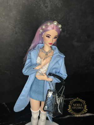 Custom OOAK Barbie Odile MTM