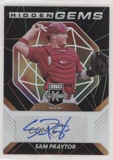 2021 Panini Elite Extra Edition Hidden Gems Black Sam Praytor #HG-SP Auto uk2