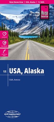 Reise Know-How Rump - USA 11 Alaska Map 1 2000000   World Mapping Pr - E245z