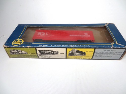 AHM/Rocco M&StL 4 Door "Wood Sided" Box Car Original Box Low Shipping - Picture 5 of 6