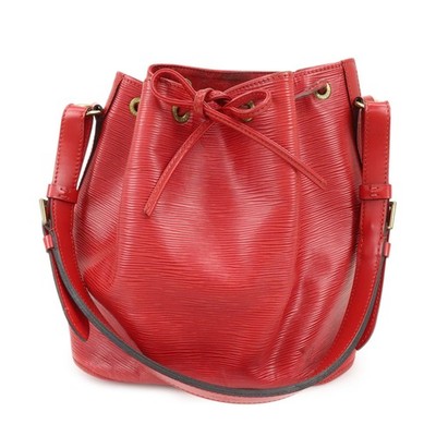 Louis Vuitton Epi Petit Noe Shoulder Bag Castilian Red M44107 Authentic Used F/S