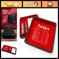 Farkle Dice Tray & Storage Case - Includes 12...