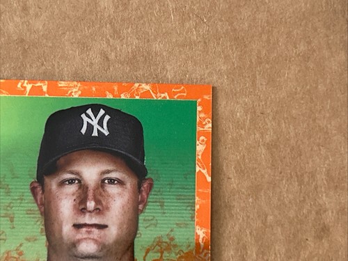 Gerrit Cole 2025 Topps Chrome Platinum #144 Orange Toile Refractor /25 Yankees - Bild 3 von 6