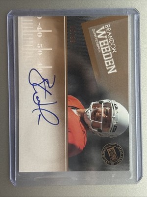 2012 Press Pass Signings Bronze /99 Brandon Weeden #PPS-BW