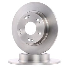 2x BOSCH Disque de frein Arrière pour HONDA CIVIC VIII Hatchback (FN, FK)