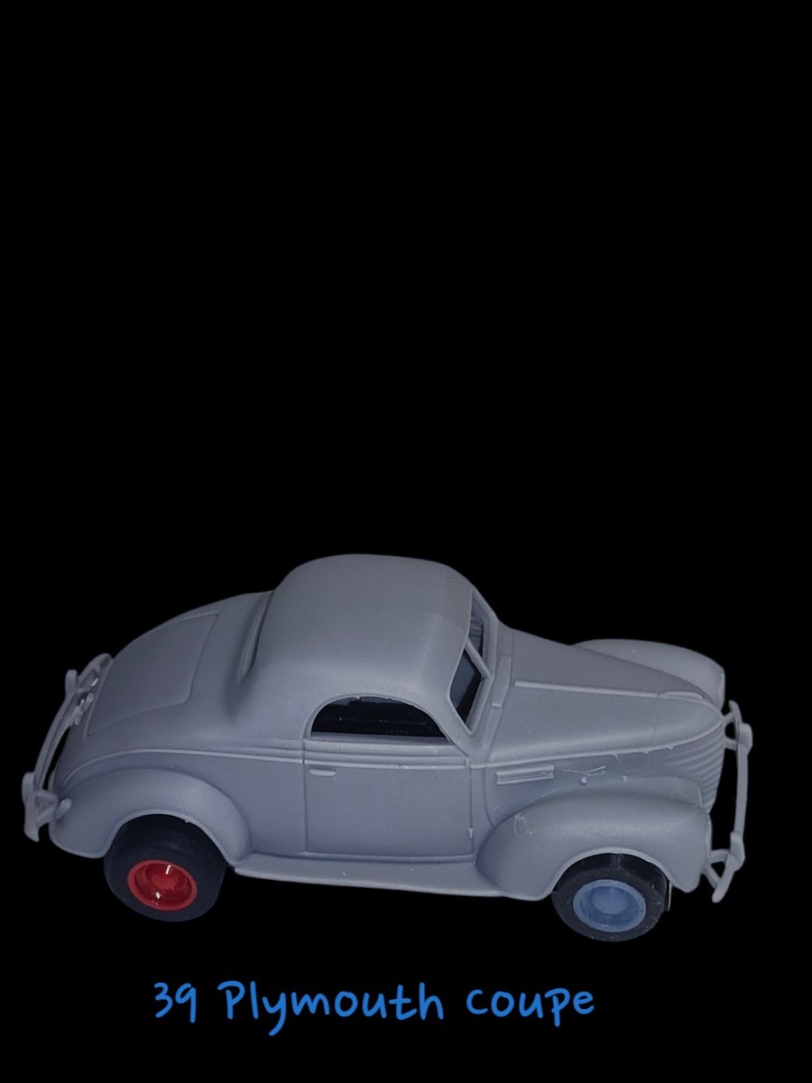 1939 Plymouth Coupe Slot Car Resin Printed Body | eBay