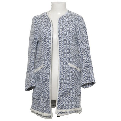 Zara Basic Outerwear, Jacke, Damen, Größe: M, Blau/Weiß/Mehrfarbig #Hun