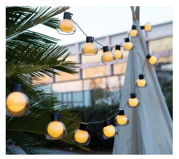 Outdoor Solar LED String Lights Waterproof Garden Swimming Pool Decorative Lamp