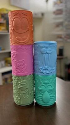 5x Spongebob Tiki Becher - Set (exklusiv von BurgerKing) Orginalverpackt 