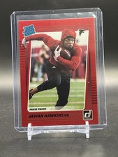 2021 Panini Donruss Press Proof Red Javian Hawkins RC #294 Atlanta Falcons